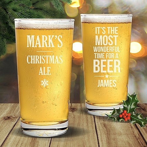 Engraved Pint Glasses