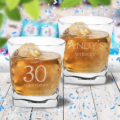 Engraved Tumbler Glasses