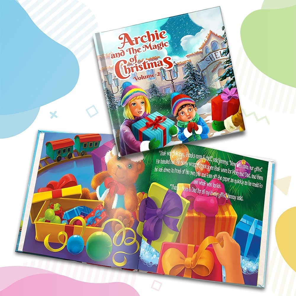 "The Magic of Christmas Volume 2" Personalized Story Book