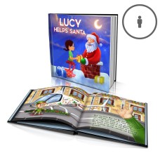 "Helping Santa" Personalised Story Book