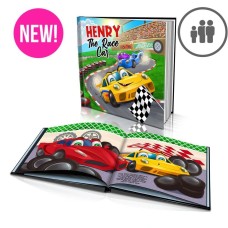 "The Race Car" Personalised Story Book