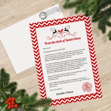 Stripe Santa Letter