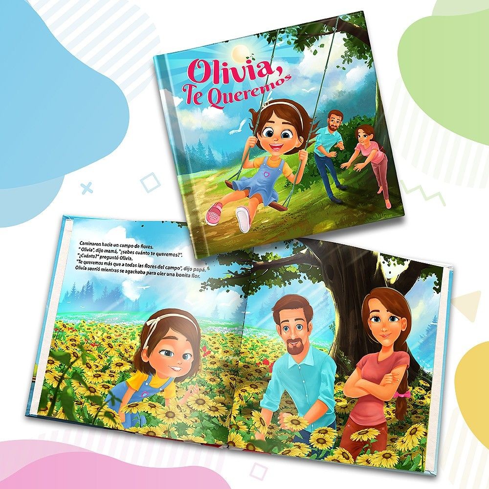 "Te amamos" Libro de cuentos personalizado - MX|US-ES|ES