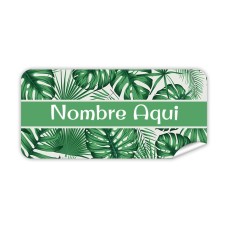 Etiqueta Rectangular  Hojas