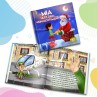 "Ayudando a Santa" Libro de cuentos personalizado - DE