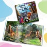 "Visita al Zoológico" Libro de cuentos personalizado