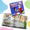 "Ayudando a Santa" Libro de cuentos personalizado - IT