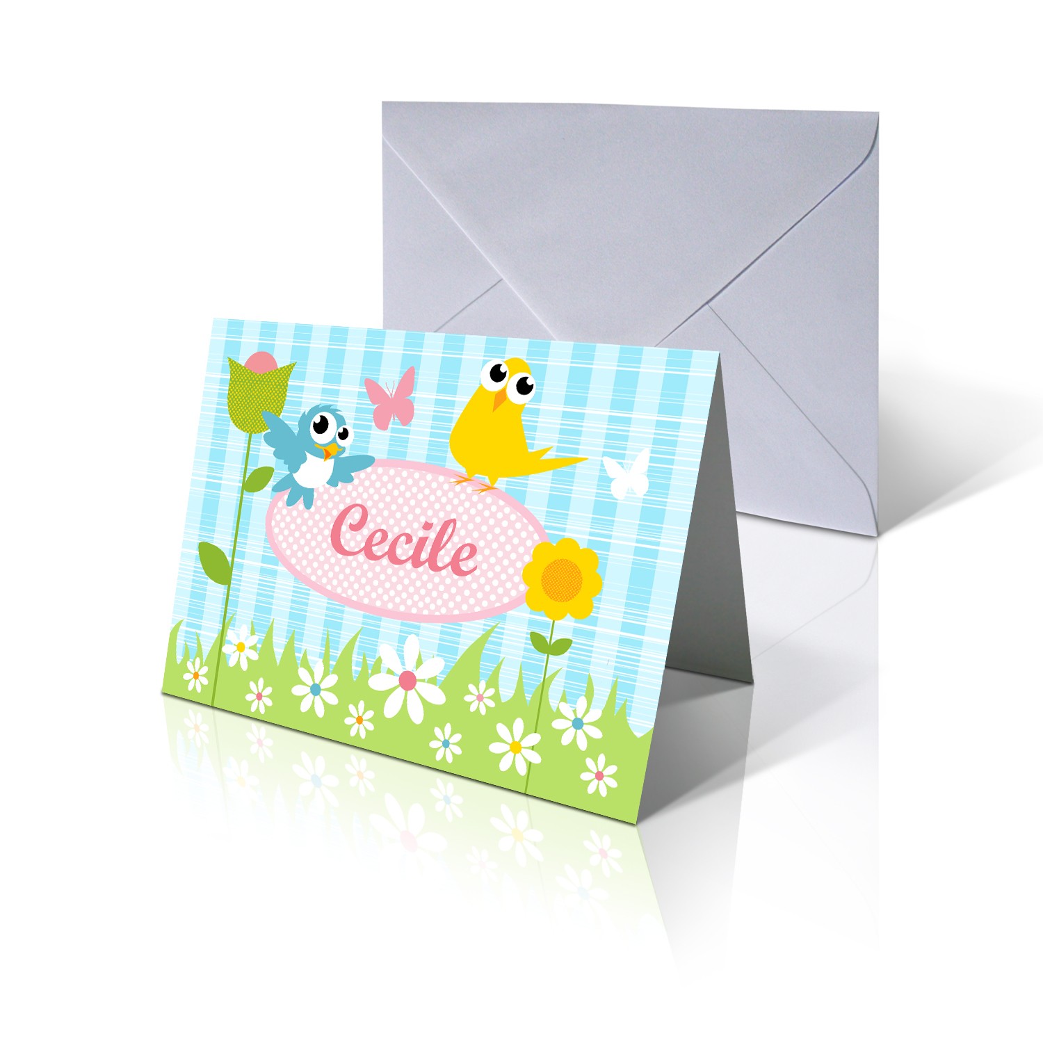 6x4 Landscape Bird Card