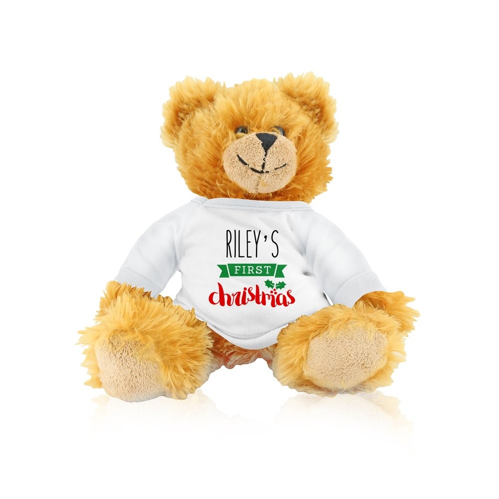 First Christmas Teddy Bear