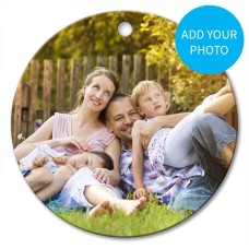 Photo Round Porcelain Ornament