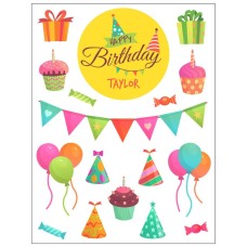 Party Hat Sticker Pack