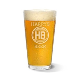 [US-Only] Monogram Engraved Standard Beer Glass