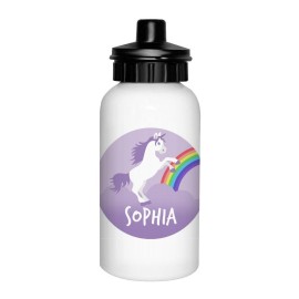 Purple Unicorn Drink Bottle