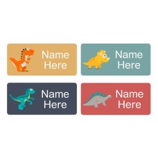 Cherry Rectangle Name Label