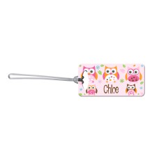 Owl Bag Tag