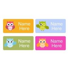 Cherry Rectangle Name Label