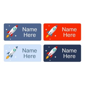 Rockets Rectangle Name Labels