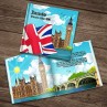 "Tours the UK" Personalized Story Book