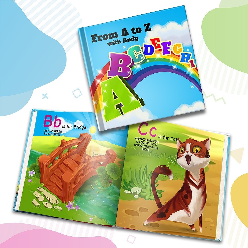 "From A to Z" Personalized Story Book