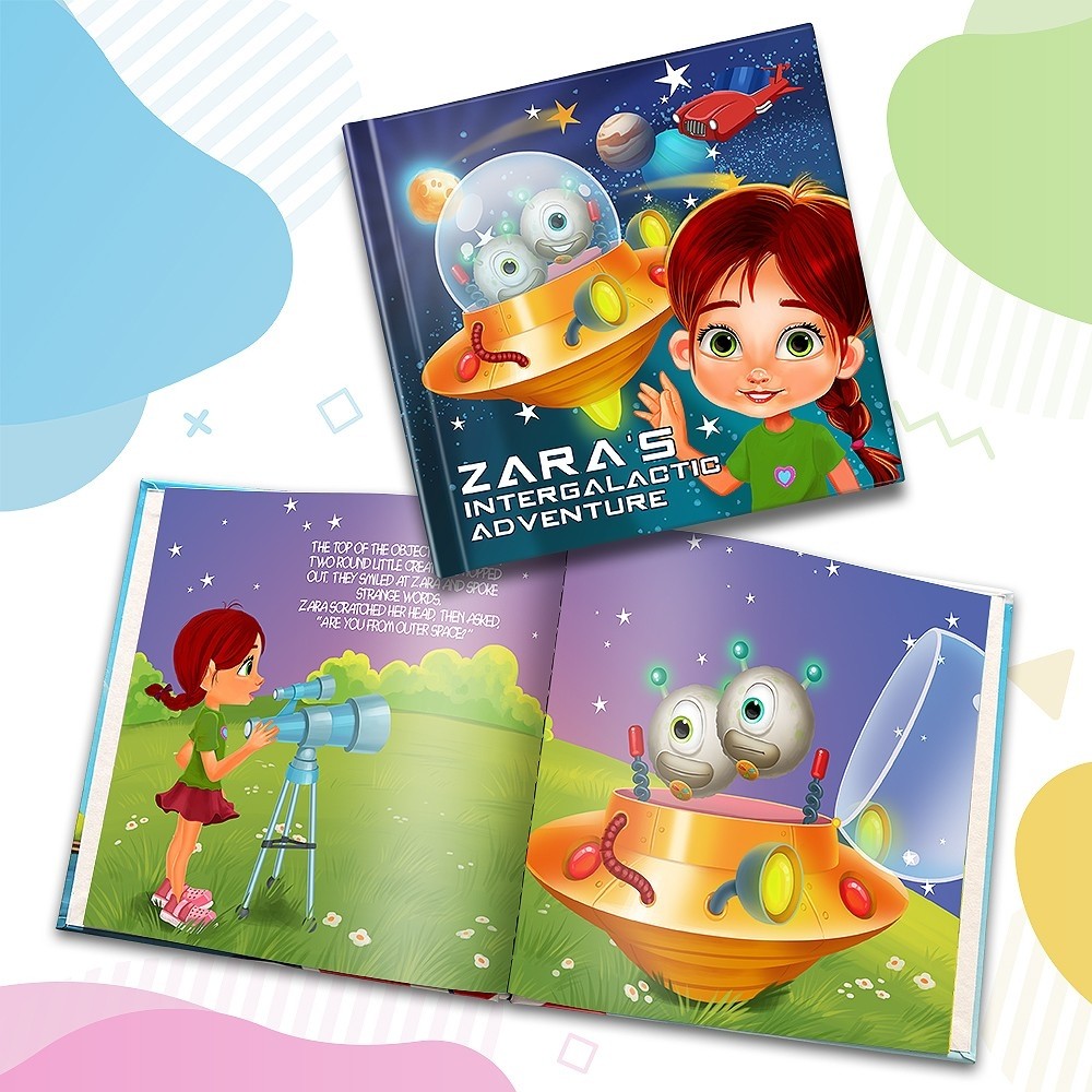 "Intergalactic Adventure" Personalised Story Book