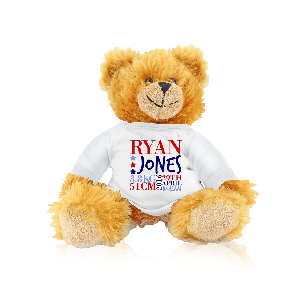 Boy Birth Teddy Bear