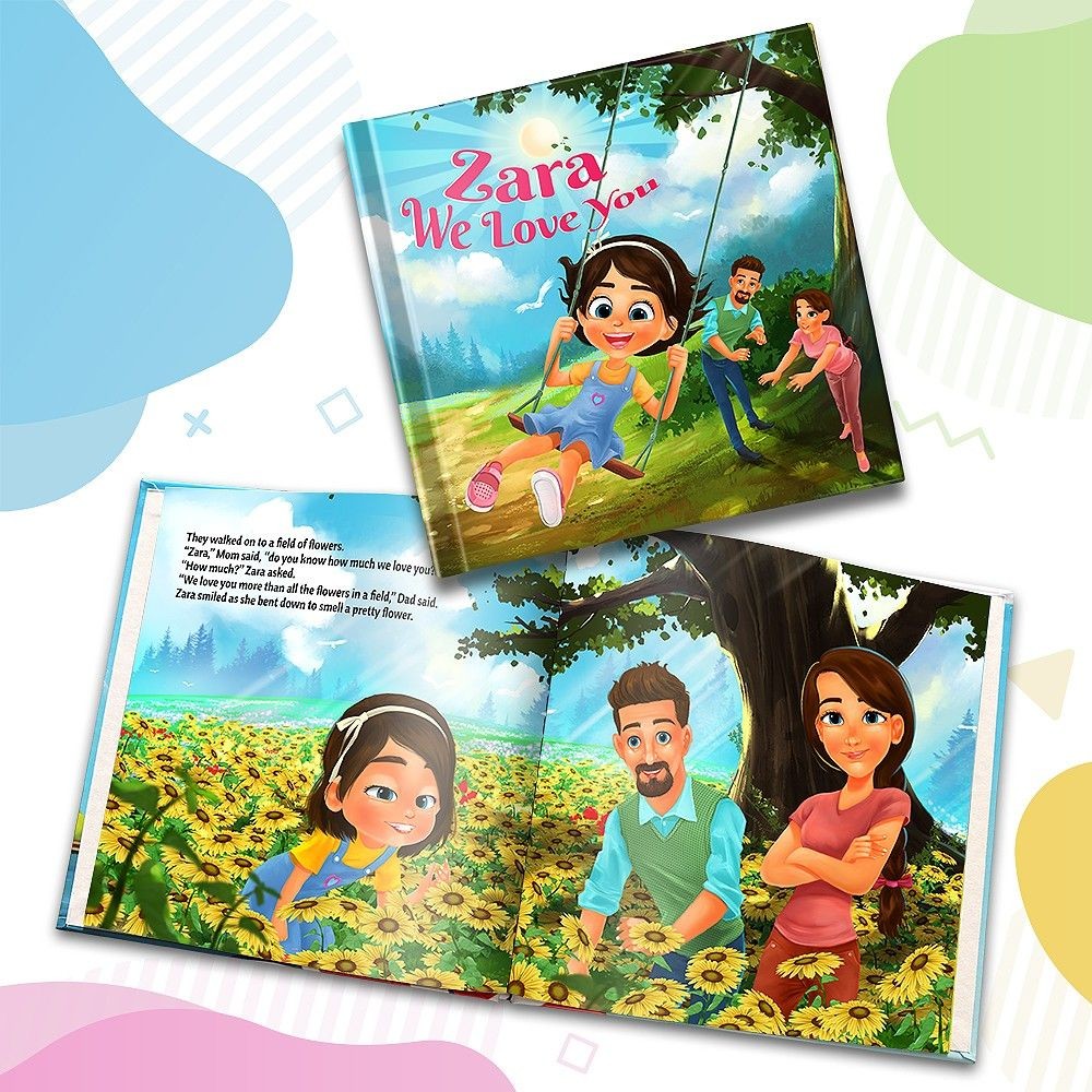 "We Love You" Personalised Story Book