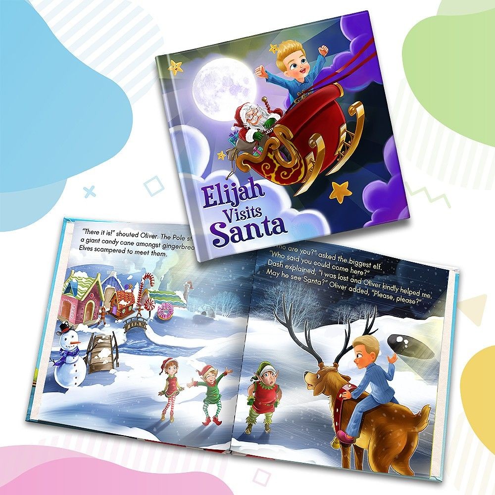 "Visiting Santa" Personalised Story Book