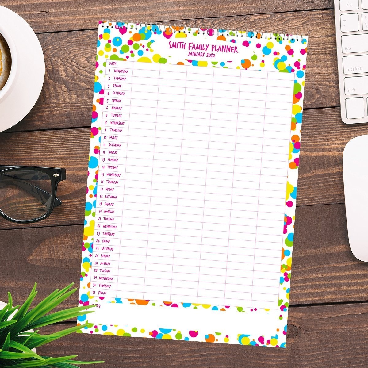 Bubbles Family Planner