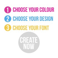 Create Your Own Round Name Label