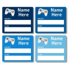 Gaming School Book Label