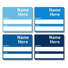 Multi Colour School Book Label