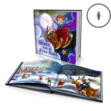 "Rendre Visite au Père Noël" - Livre d'histoire Personnalisée - FR|CA-FR