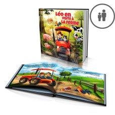 "En visite à la à la ferme" - Livre d'histoire Personnalisée - FR|CA-FR