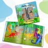 "Los diez dinosaurios" Libro de cuentos personalizado - DE
