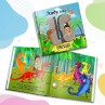 "Los diez dinosaurios" Libro de cuentos personalizado