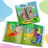 "Los diez dinosaurios" Libro de cuentos personalizado - MX|US-ES|ES